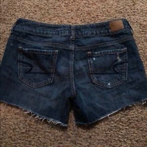 American Eagle Distressed Jean Shorts Size 4
